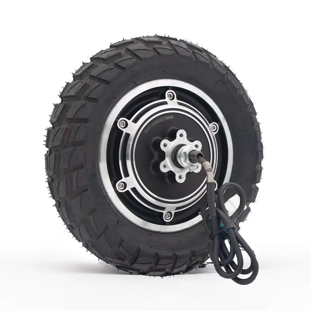 10-Inch Off-Road Rear Wheel and 48V Brushless Hub Motor -500W to 1000W