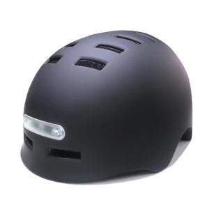 Comfortable & Certified Electric Scooter Helmets - Black