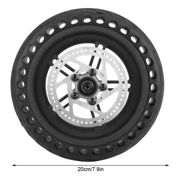 8.5-Inch Honeycomb Tyres with 350W Hub Motor – Front & Rear Set for Electric Scooters - Image 2