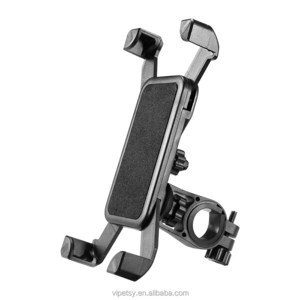 Adjustable Electric Scooter Phone Holder – Secure & Durable Mount - Image 3