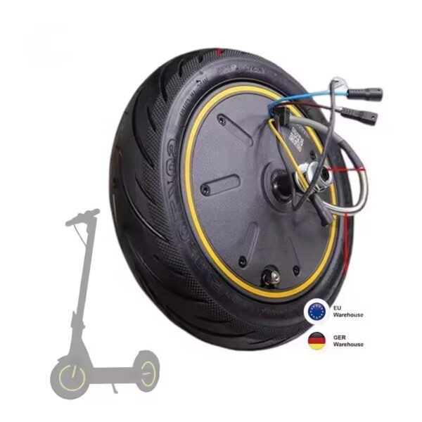 10-Inch Front Hub with Wheel & Honeycomb Tyres – Durable & Maintenance-Free - Image 3