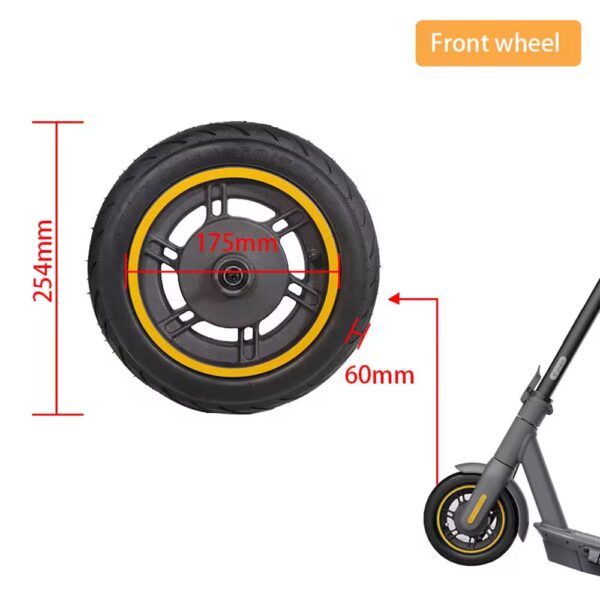 10-Inch Front Hub with Wheel & Honeycomb Tyres – Durable & Maintenance-Free - Image 12