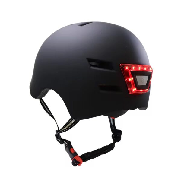 Front and Back Warning Lights Helmet for Electric Scooters – Ride Safe! - Image 4