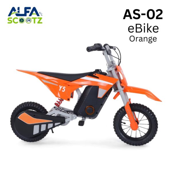 AS02 Electric Motorcycle for kids-Orange
