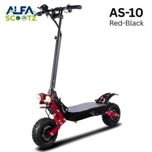 AS10 Dual Motor Electric Scooter For Adults – 80kmh Speed & 70km Range