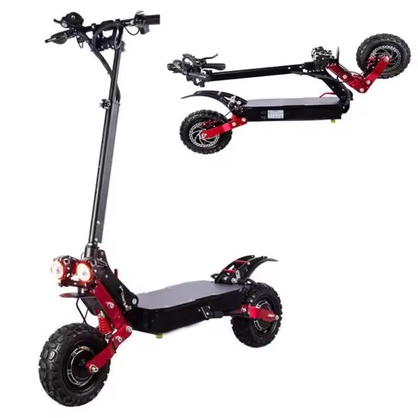 AS10 Dual Motor Electric Scooter For Adults – 80km/h Speed & 70km Range - Image 11