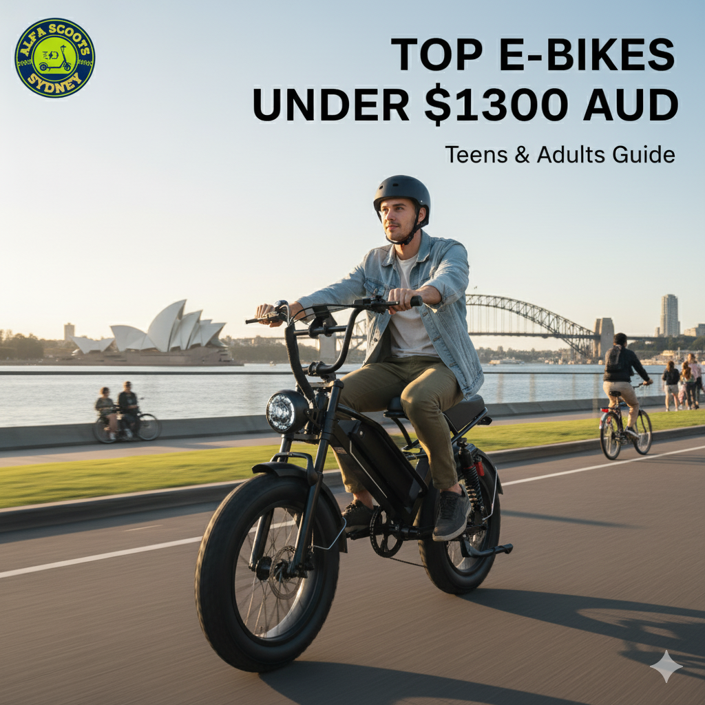 Best E-Bikes for Teens & Adults in Sydney