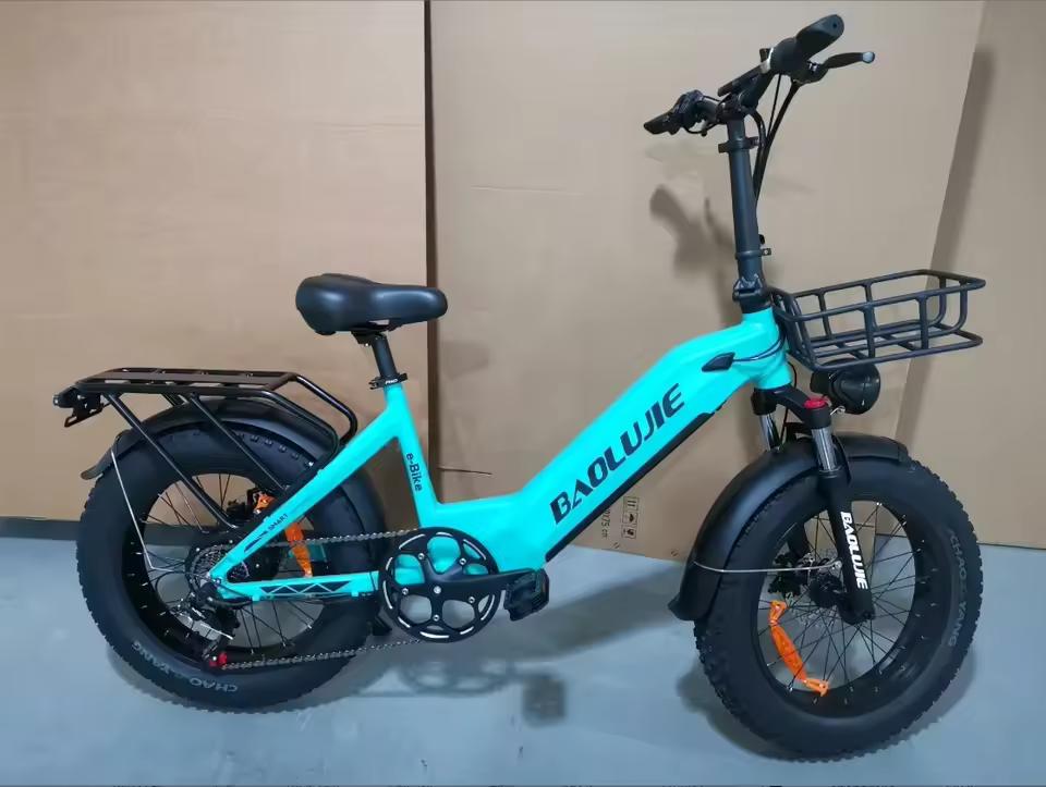 AB10 Long-Range Fat Tyre Delivery Electric Bike – 750W, 48V, 50KM+ Range - Image 4